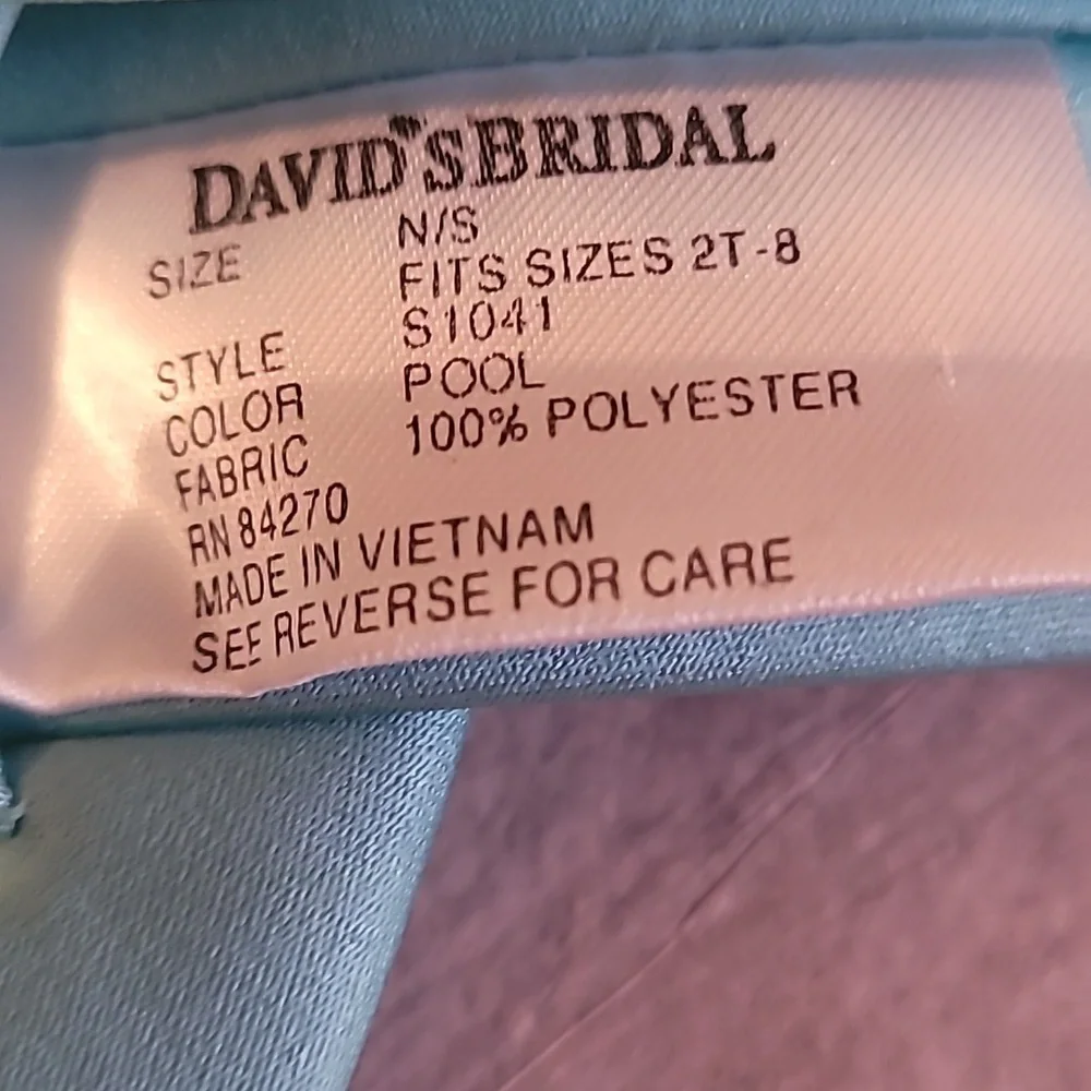 Davids Bridal flower girl